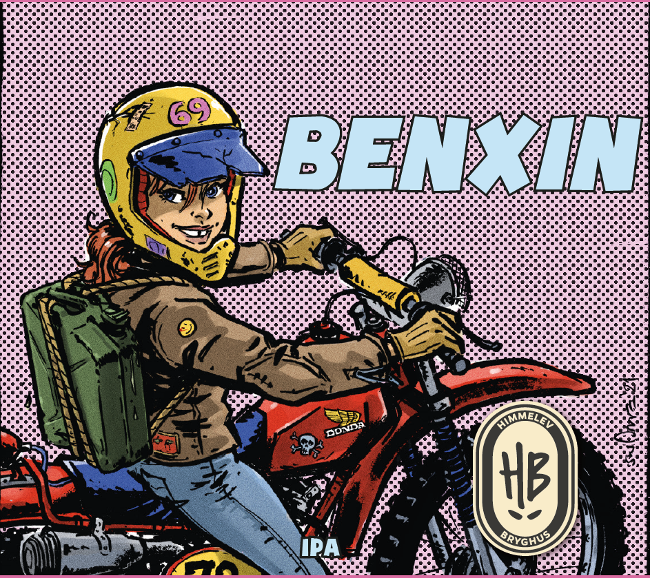 En blandet kasse øl fra Himmelev Bryghus – 12 x 0,5 L - du får 4 ens og 3 forskellige slags.