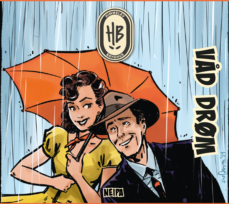 En blandet kasse øl fra Himmelev Bryghus – 12 x 0,5 L - du får 4 ens og 3 forskellige slags.